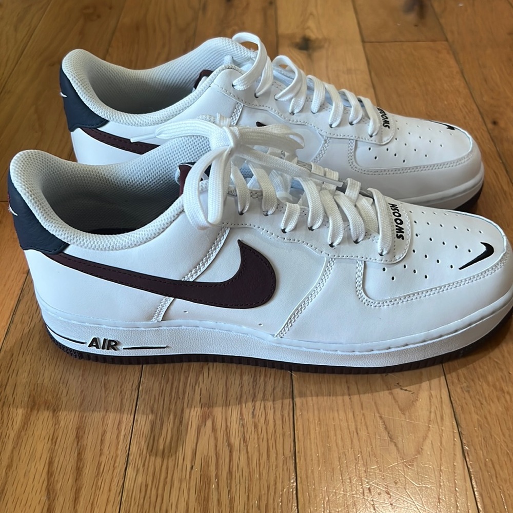 Air Force One 07’ Lv8 White Night Maroon